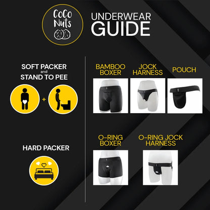 CocoNuts Bamboo Packing Jock (Soft Packer + STP)